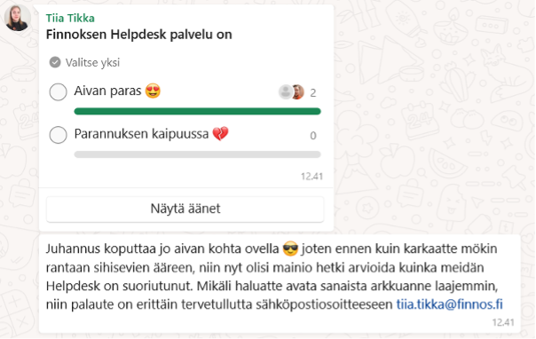 Asiakkaiden luottamus ansaitaan ylivoimaisen hyvällä asiakaspalvelulla